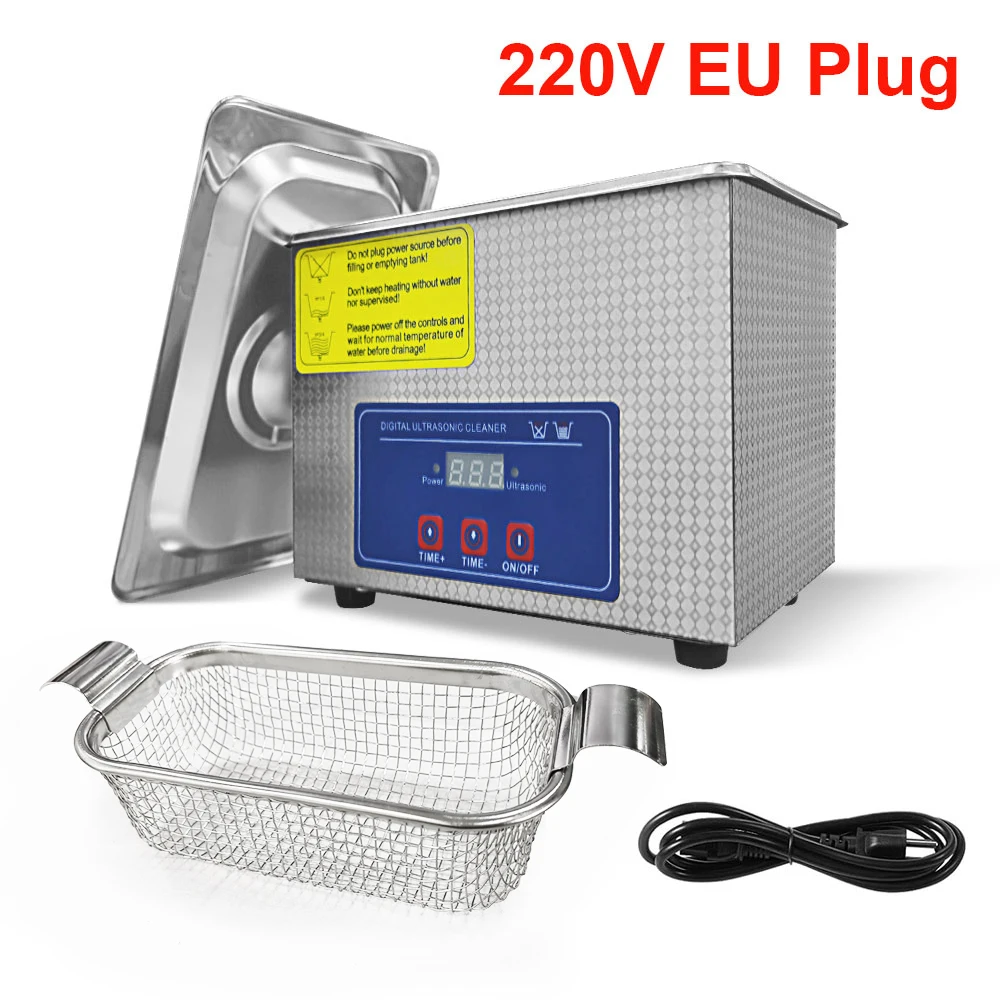 

Ультразвуковой очиститель 800 мл