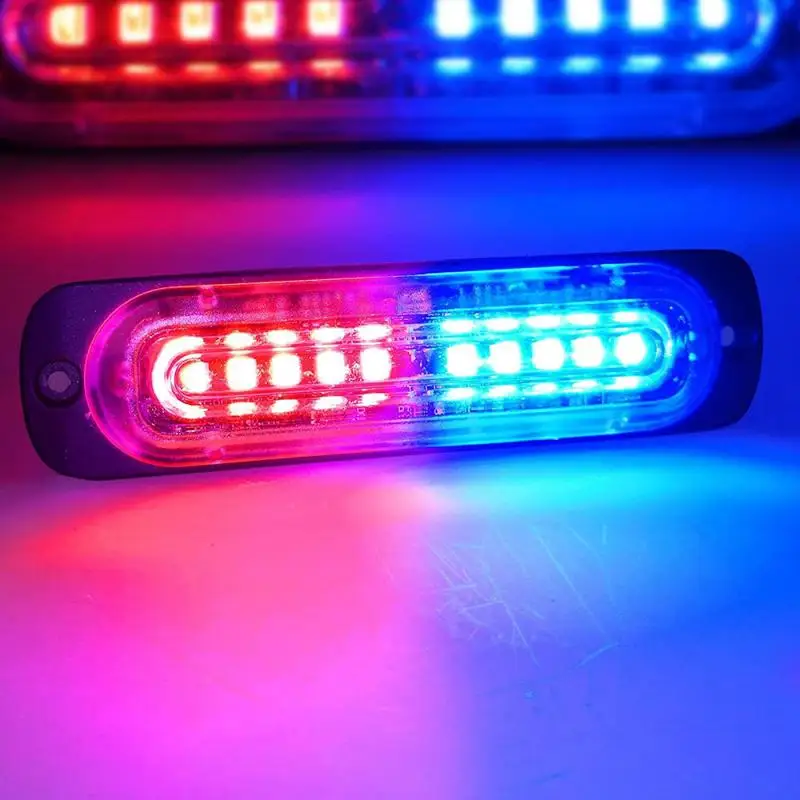 

1 шт., автомобильная светодиодная лампа-стробоскоп, 4,4 дюйма, 10 светодиодов