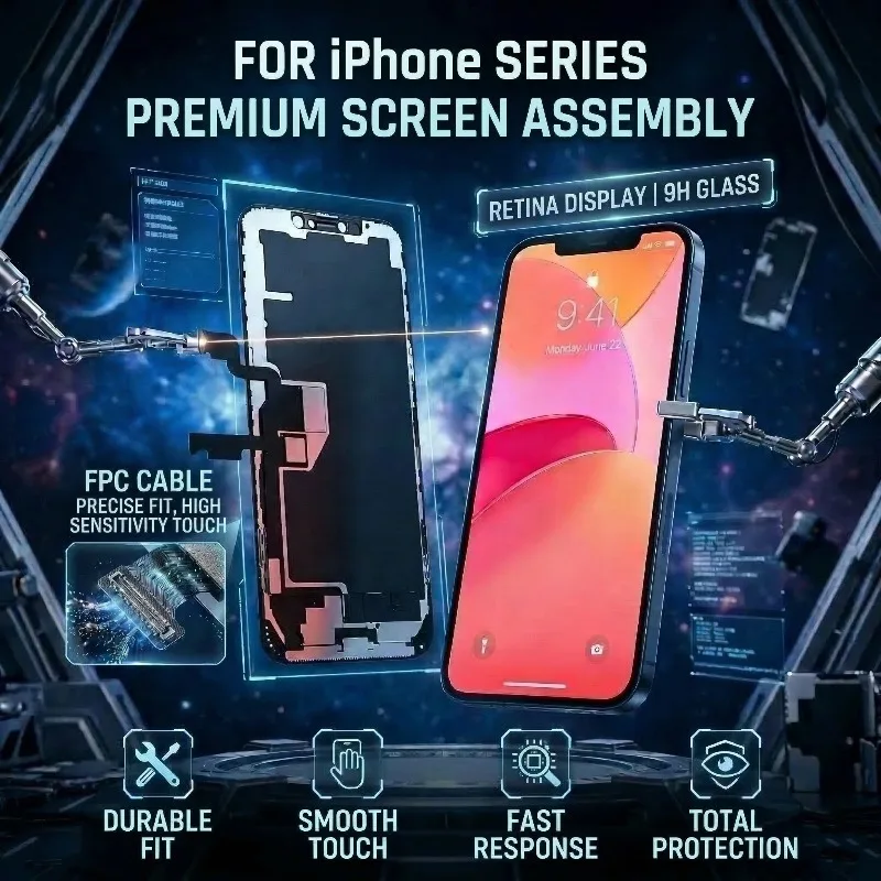 Фото ЖК-экран INCELL OLED для iPhone 12 Pro 12Mini Max, замена дисплея, HD-разрешение, без дефектных пикселей, 100% протестировано, JCORX №2