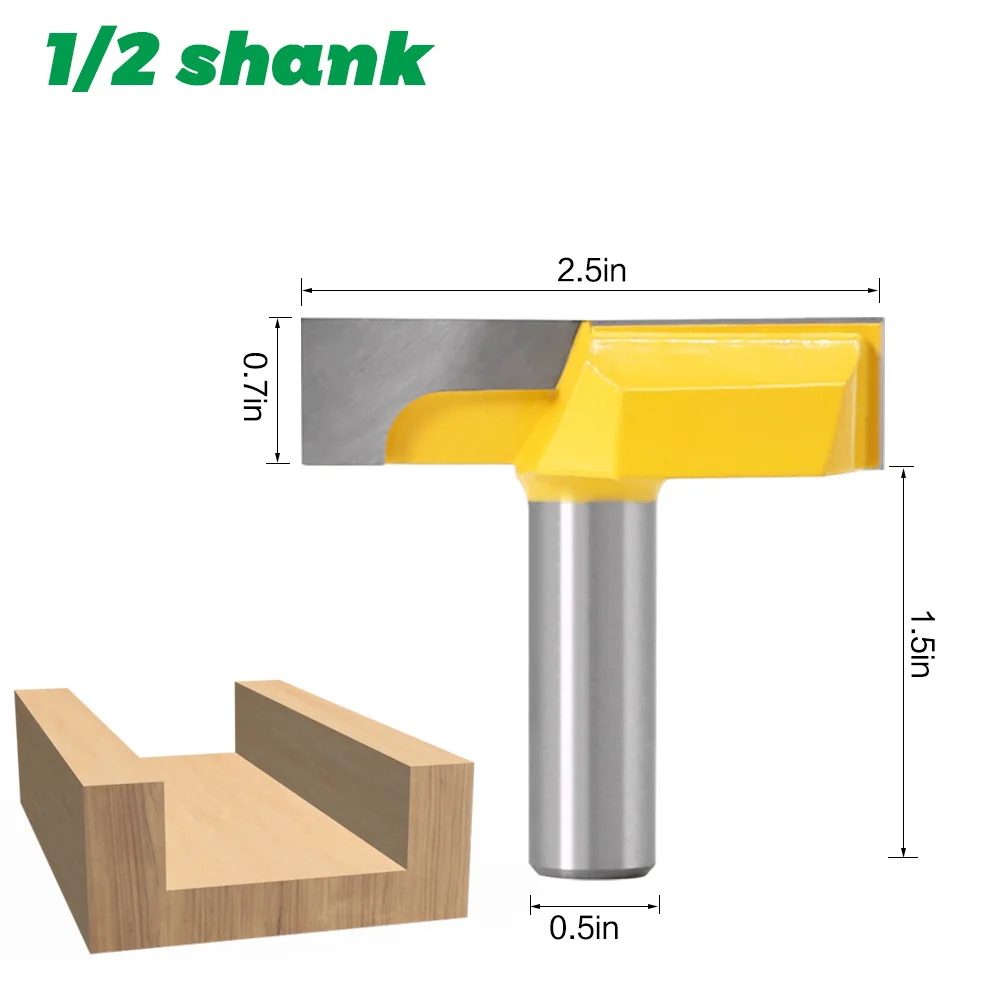 

Bottoming Router Bit Large diameter 12mm Shank Finger Glue Joint Router