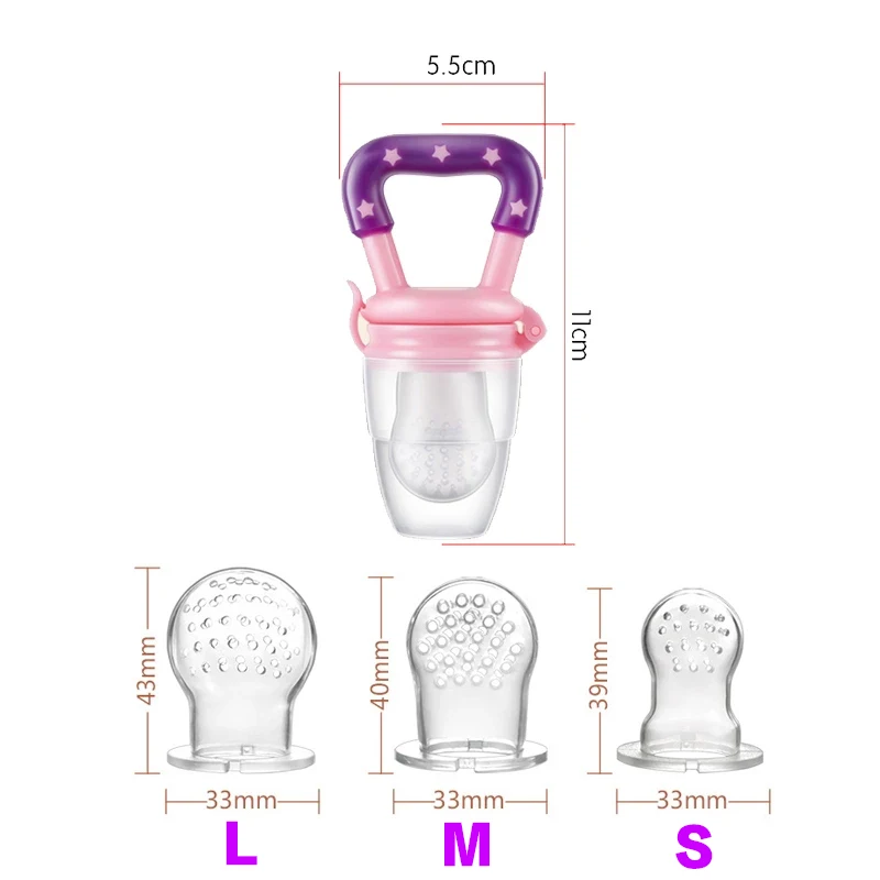 Детская соска 3 в 1 безопасная бутылочка для кормления фруктами молоком Ниблер