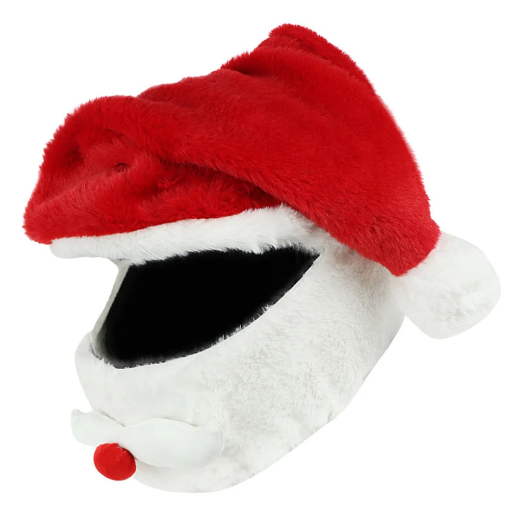 

Christmas Hat Xmas Decor Decorative Outdoor Aldult Cap Polyester Santa Dress Up Motorcycles Adults