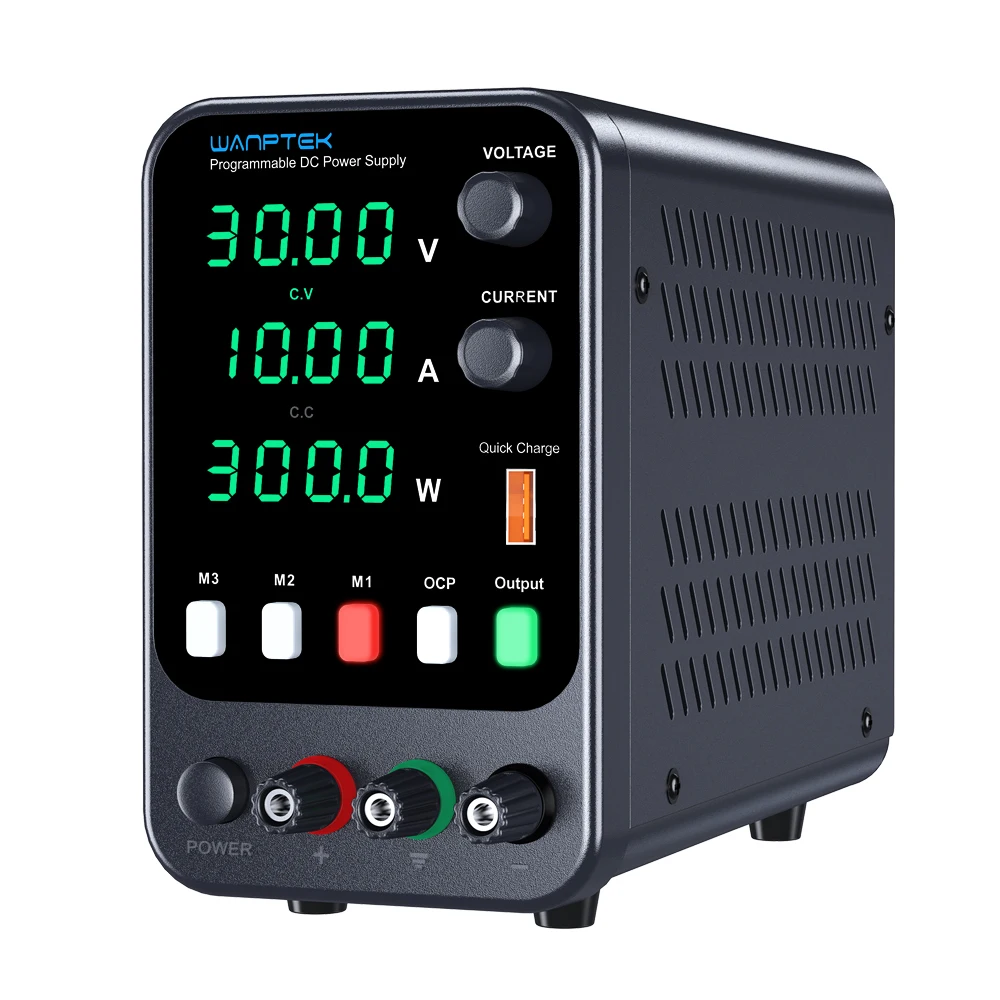 Регулируемый источник питания постоянного тока 30 в 10 А 60 в 5 А лабораторный настольный источник питания с тремя группами функций хранения 110 В переменного тока/в