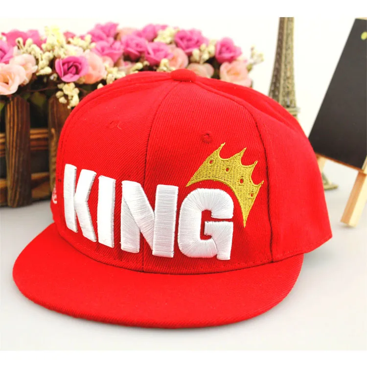 2021 детская бейсболка с вышитыми буквами King Детская кепка спортивная для