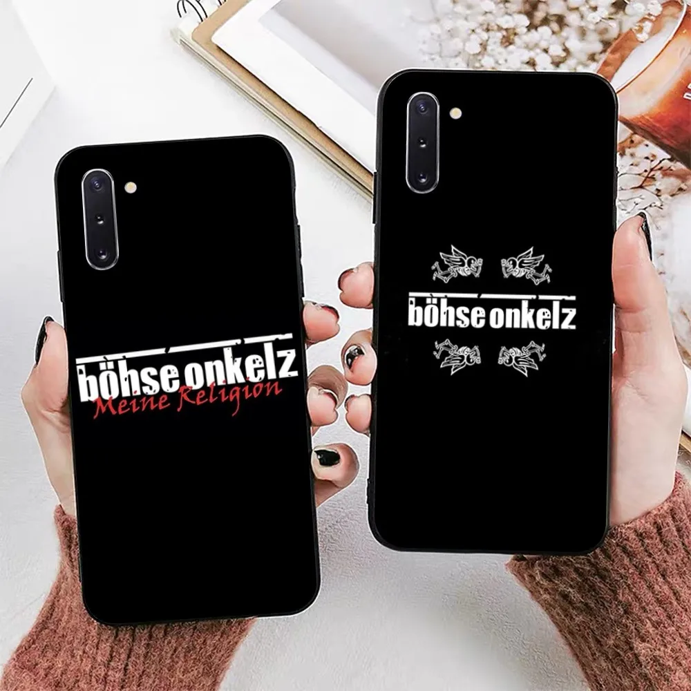 Чехол для телефона B-Bohse O-Onkelz Band Samsung Note 8 9 10 20 Pro Plus Lite M 11 30 21 31 51 A 22 42 02 03