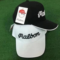 malbon %eb%a7%88%eb%a5%b4%eb%b0%98 %ea%b3%a8%ed%94%84 golf cap new mens and womens same style with top hat golf outdoor sports uv protection sun hat ball cap