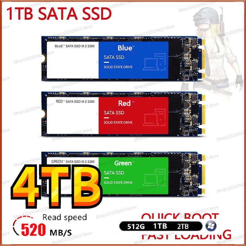 

NEW SSD NGFF m2 4TB M.2 2TB 500G 1TB SSD hard Drive M2 ssd m.2 NVMe pcie SSD Internal Hard Disk For Laptop Desktop ps5 ssd диск