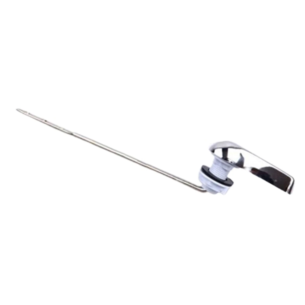 

1PCS Toilet Tank Flush Lever Universal Household Chrome Toilet Wrench Handle For Most Toilet Tank Levers Bathroom Fixture