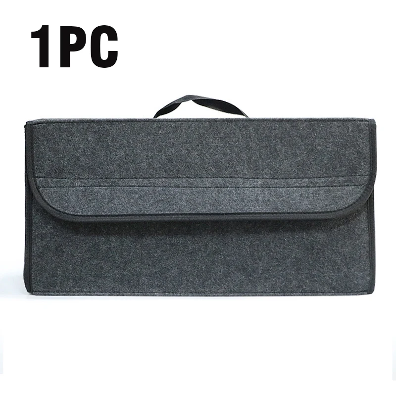 Автомобильный держатель для сумки, мягкий шерстяной фетр, ящик для хранения, сумка, грузовые инструменты, упаковка для уборки, одеяло, инструмент, органайзер для багажника, сетчатый карман