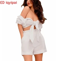 ed iqyipai women suit sets 2pieces sexy women sets cotton cardigan top shorts 2pieces solid half sleeve t shirt wide leg pants