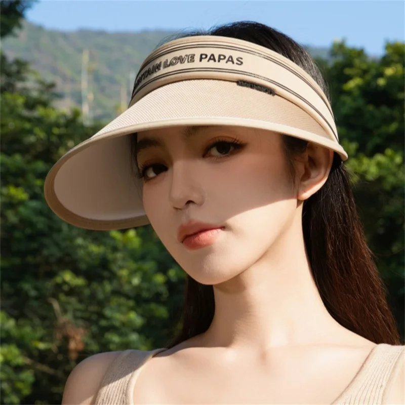 Летняя Солнцезащитная шляпа для женщин летняя складная от солнца с защитой