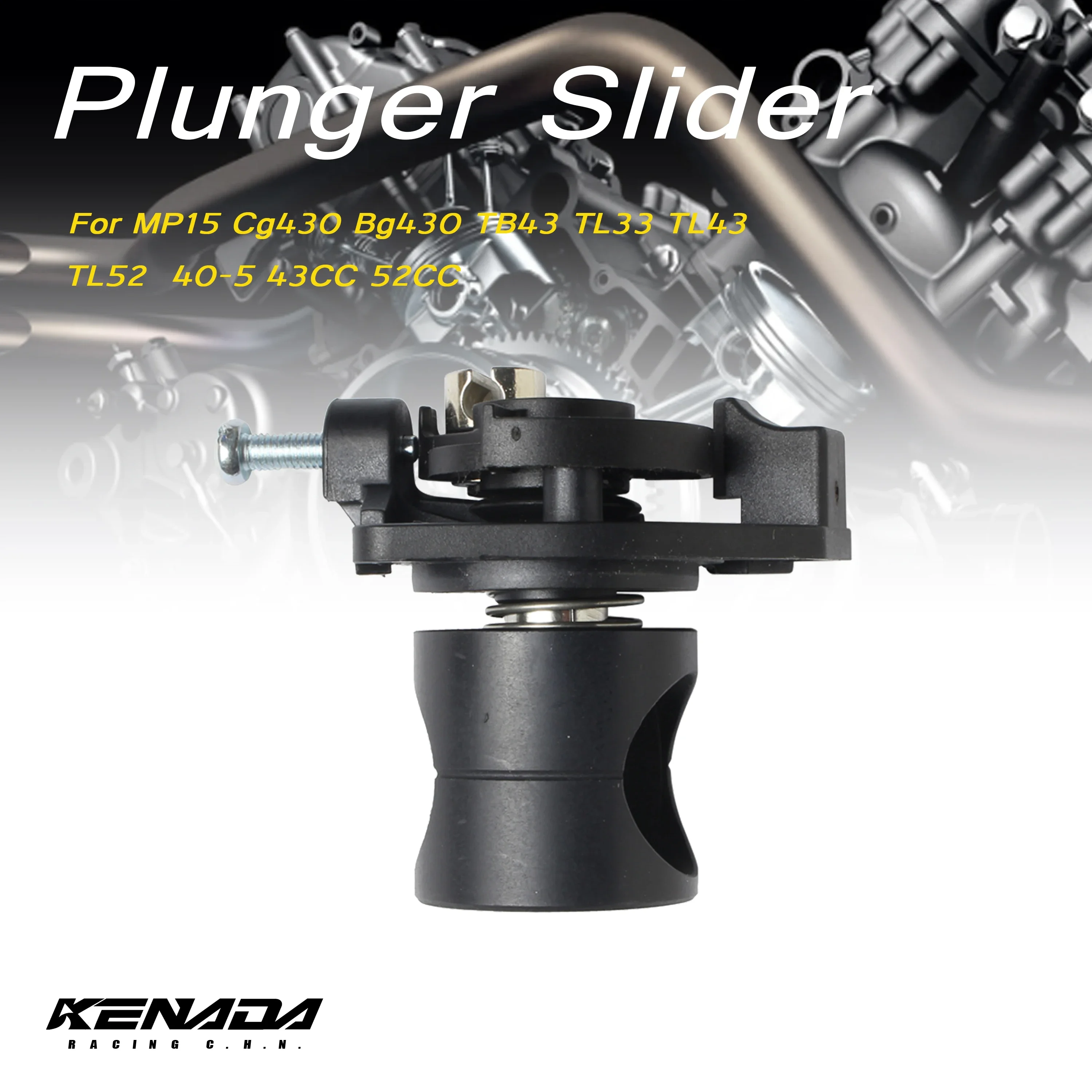 Слайдер плунжера карбюратора для MP15 Cg430 Bg430 TB43 TL33 TL43 TL52 40-5 43CC 52CC