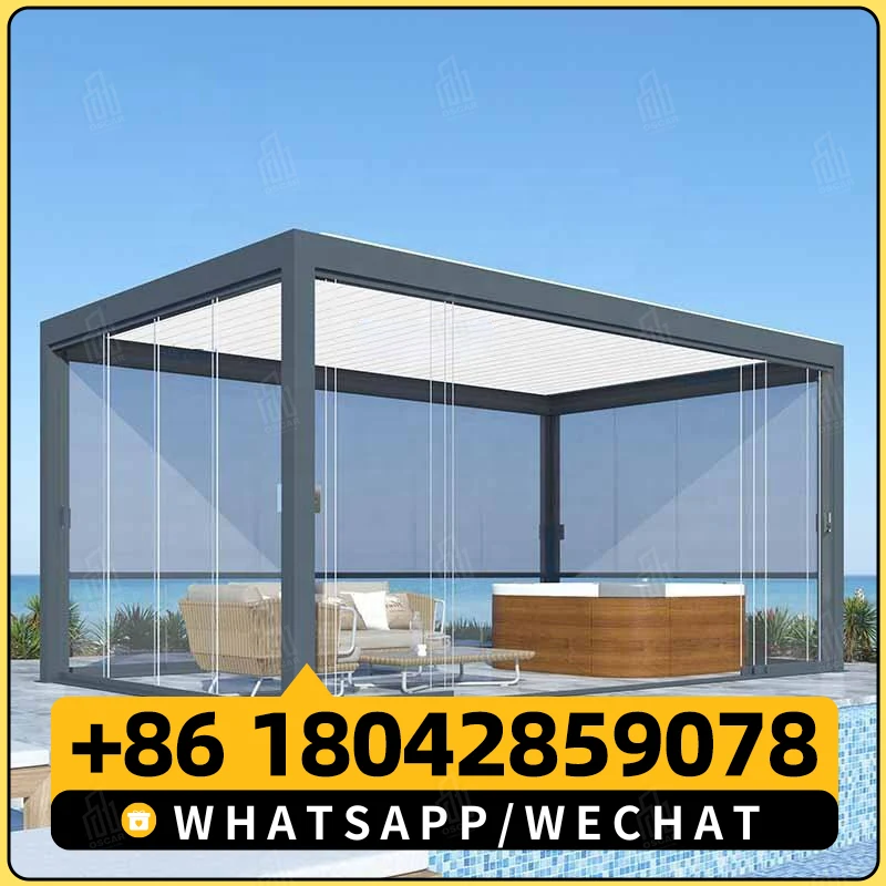 Стальная уличная садовая беседка соломенный коттедж навес тент палатка