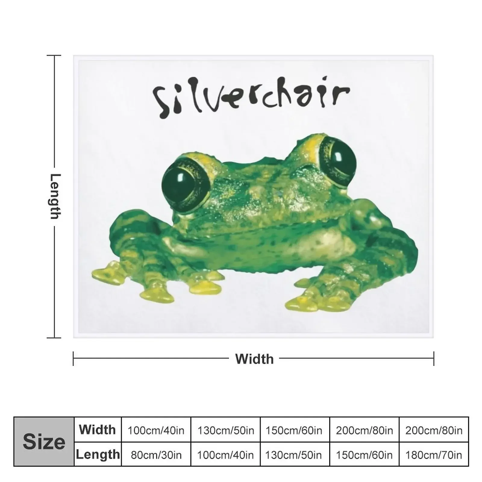Silverchair - Frogstomp _ 95 плед лягушка покрывало для кровати детские одеяла