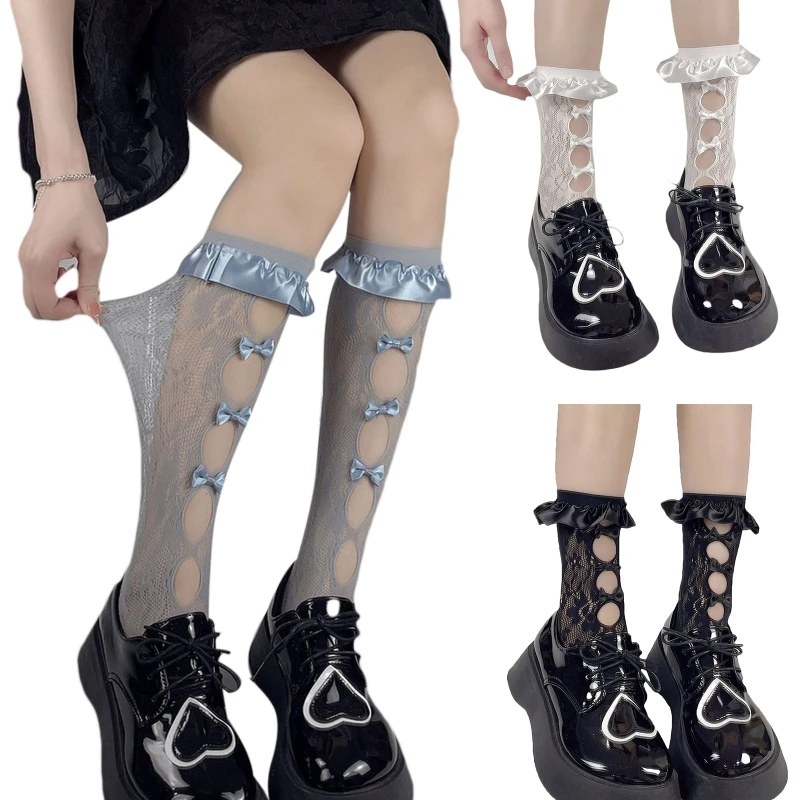 

Sexy Stockings Lace Bowknot Long Stockings Stockings Knee High