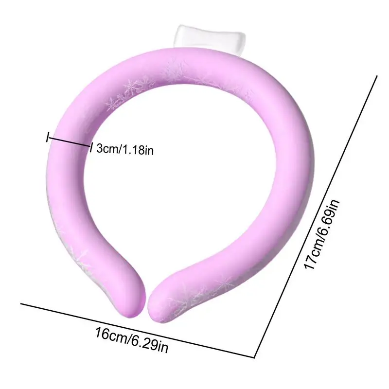 Шейный кулер портативное охлаждающее кольцо для шеи улицы