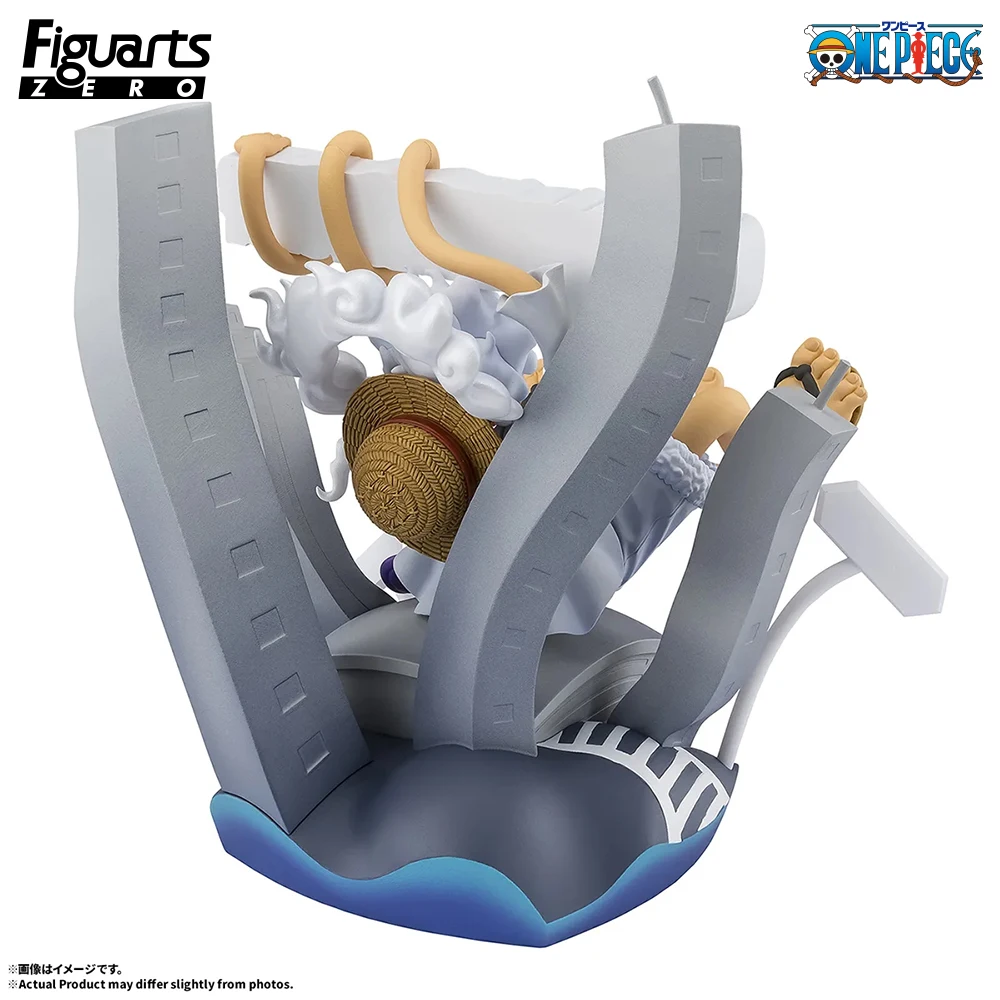Фото В наличии: Оригинальная коллекционная фигурка BANDAI Limited Figuarts ZERO Gear 5 Luffy Shinjuku Marui, аниме-фигурка, модель игрушки №5