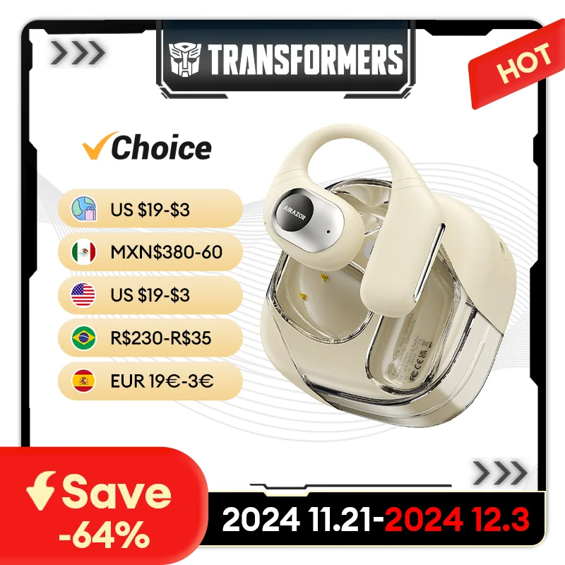 Беспроводные наушники TRANSFORMERS TF-T18OPTIMUS OWS