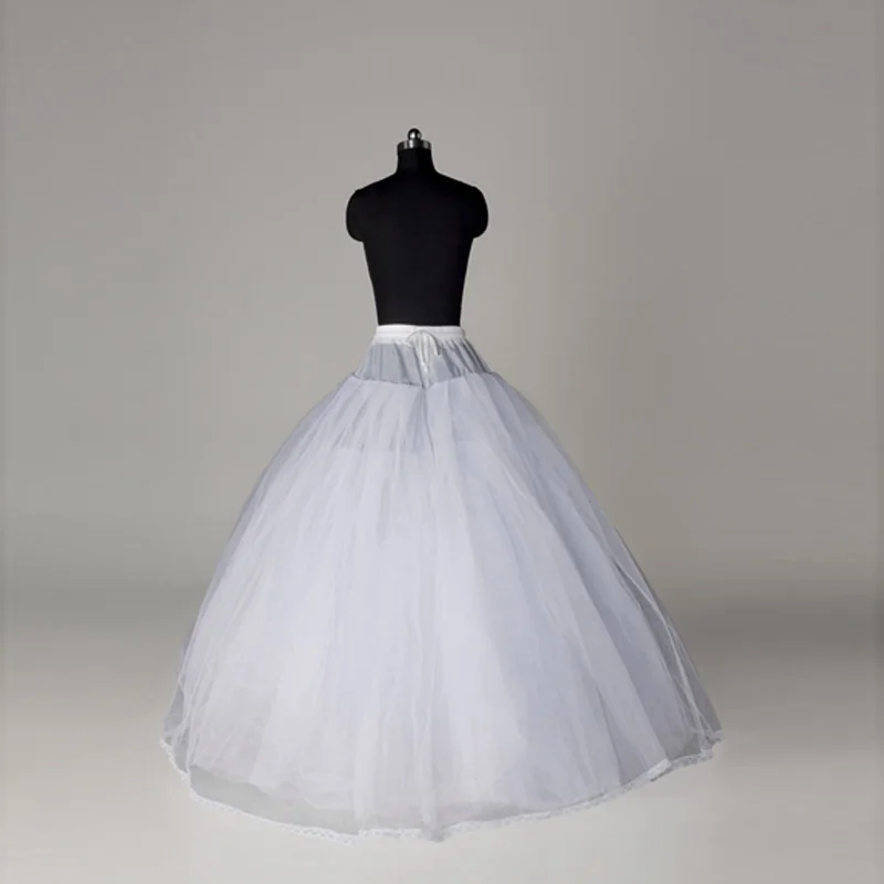 

Under wear underskirt no hoops 8 layers tulles petticoat for ball gown puffy Wedding dress bridal gown 2022