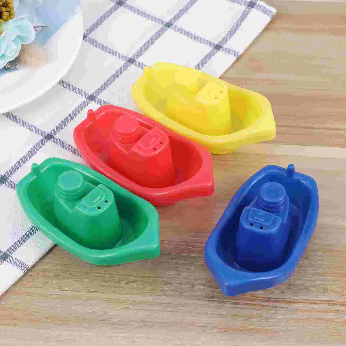 

4 шт., детские пластиковые игрушки для купания, разные цвета