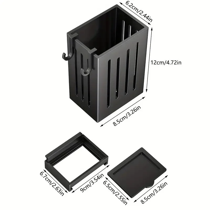 1 шт. пластиковая кухонная Подставка для столовых приборов