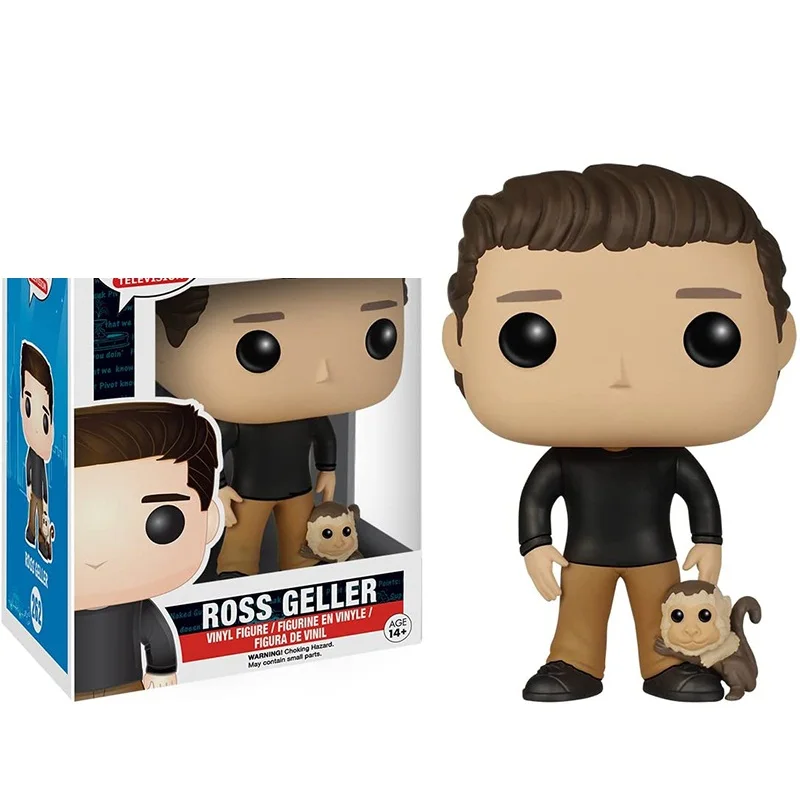 Экшн-фигурки Друзья funko Рэйчел Грин Росс Геллер Коллекционная модель игрушки для