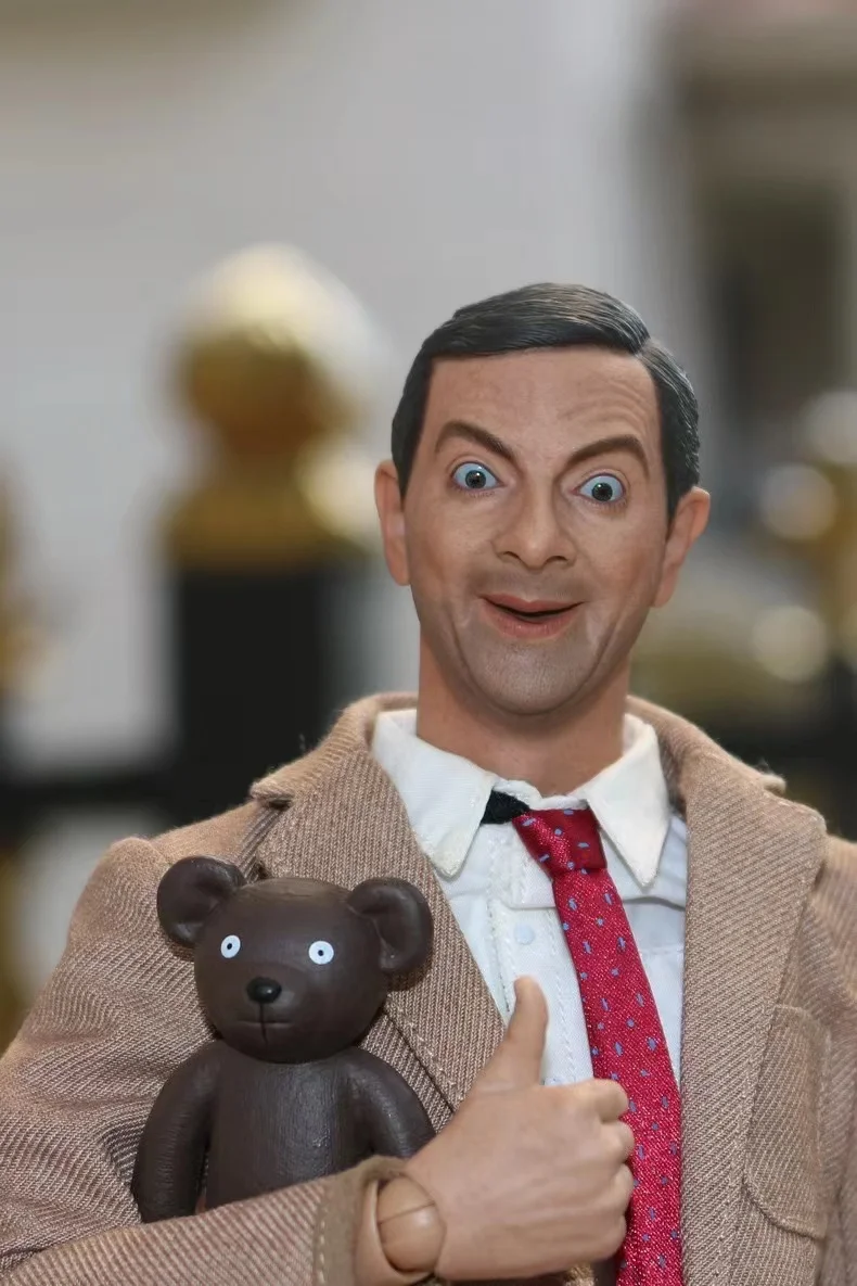 

Женская 100% оригинальная 1: 6 новая точная версия Mr. Bean, мобильный кукла, фигурка солдата, набор аксессуаров для одежды