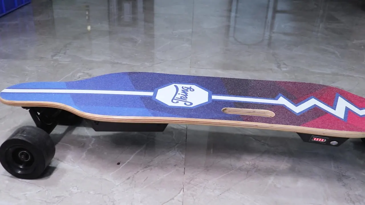 Лидер продаж 2021 фотоэлектрический скейтборд для внедорожника с рукояткой на