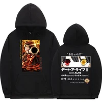 anime cartoon tokisaki kurumi hoodie men women fashion hip hop oversized hipster sweatshirt harajuku date a live print hoodies
