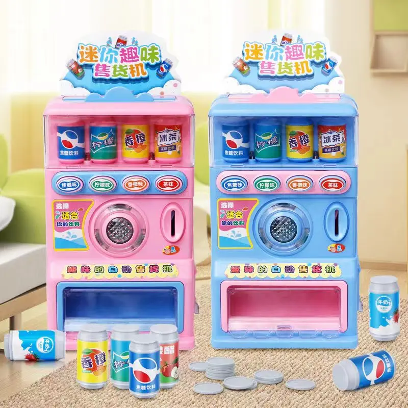 1 шт. детский игрушечный автомат для продажи напитков