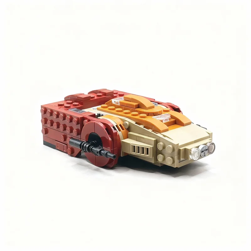 Фото 197 деталей MOC Star Battle Armored Sentinel Transport AST-5, модель из строительных блоков, архитектурный конструктор, креативная коллекция, 3D подарок на день рождения №1