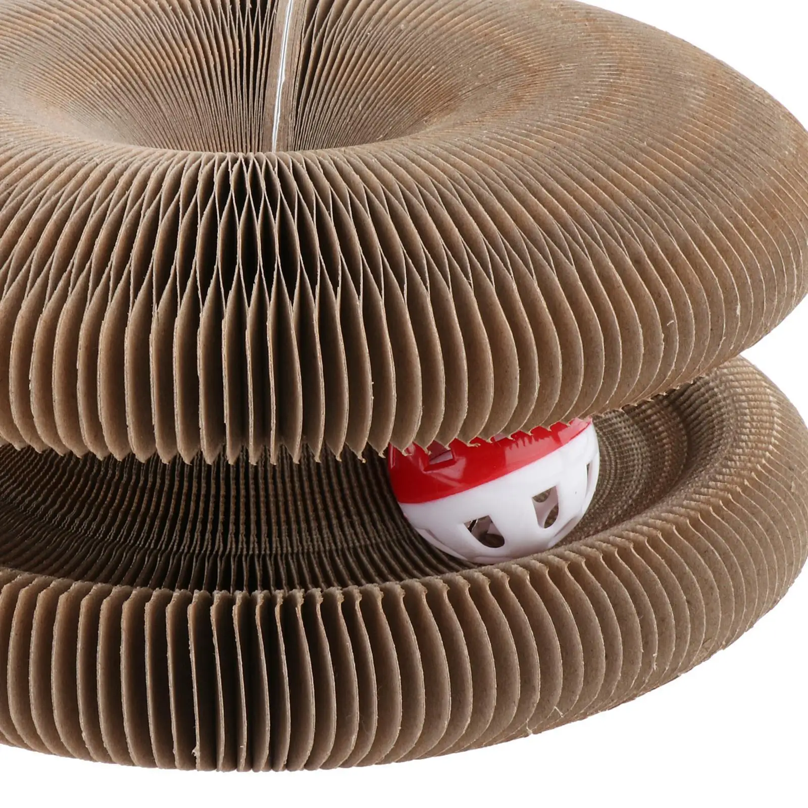 

Durable Scratcher Cat Toy Cardboard Ball Track Supplies Grinding Paws Kitten