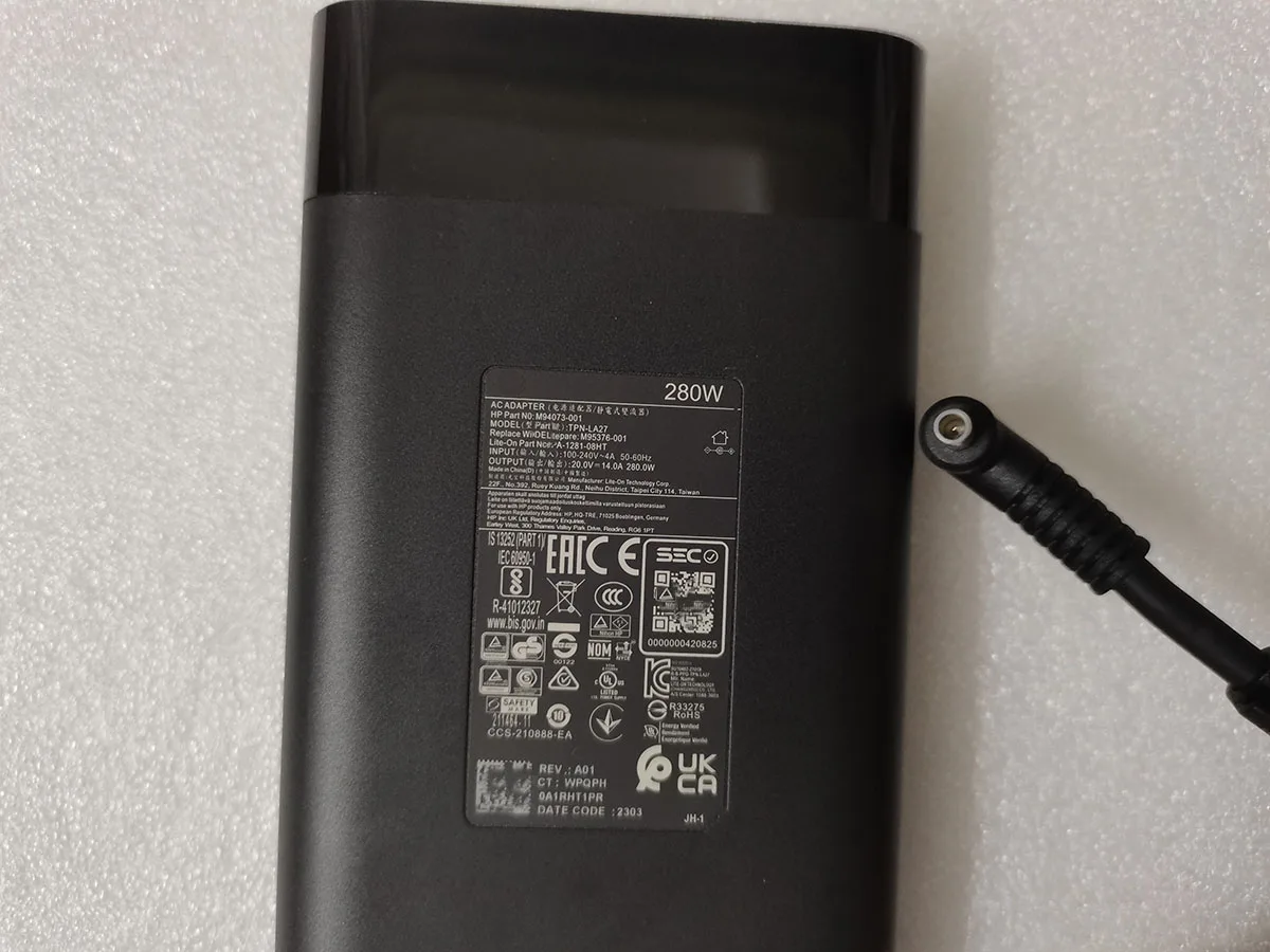 OEM 20 0 V 14.0A 280 W M94073-001 AC адаптер для HP Omen 16-k0797nr 16 &quotΦ RTX3060 игровой ноутбук Puryuan