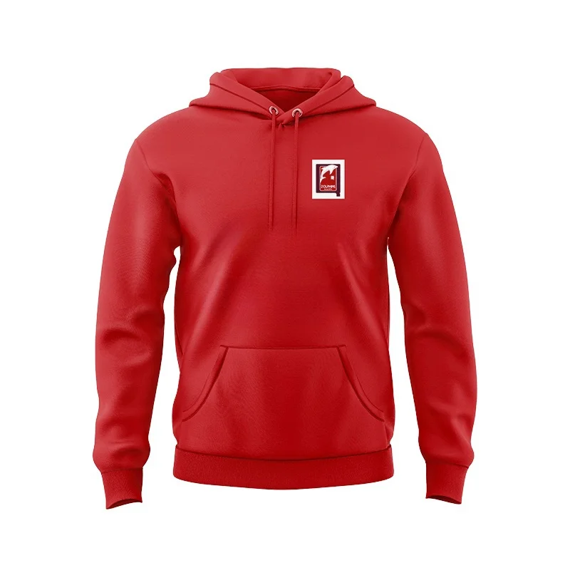 Толстовка 2021 с изображением Красного скала дельфина деревни гоночного ретро