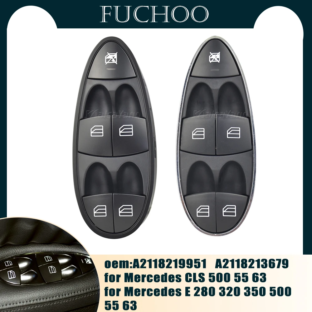 

Car Accessories Electric Power Control window switch For Mercedes W219 CLS 500 E280 E350 A2118219951