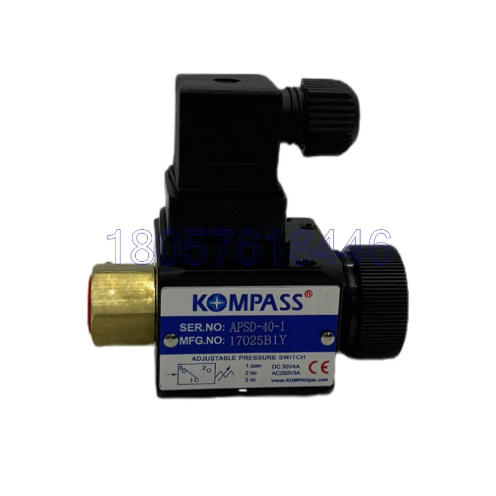 Фото Реле давления KOMPASS APSD-40-1, гидравлический высокоточный датчик давления APSL APSA №2