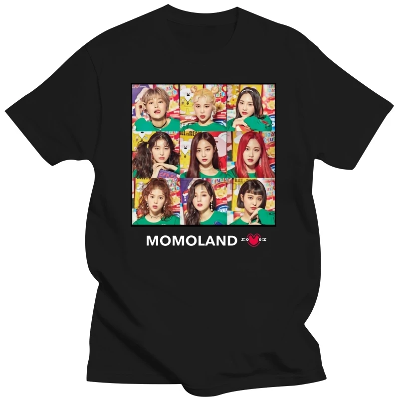 

Модная крутая Мужская футболка Momoland, индивидуальная печатная Футболка