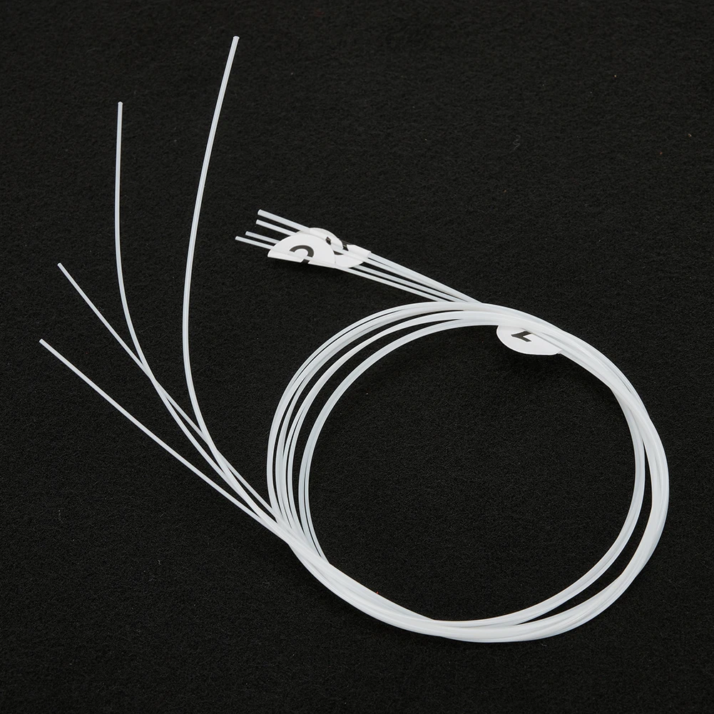 

4Pcs/Set Nylon Strings Universal Ukulele String For 21in 23in 26in Durable Ukuleles Universal Stringed Instrument Accessories