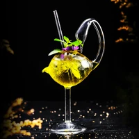 swan shape cocktail glass for whiskey wine glass champagne cup individuality glass goblet ktv bar night party