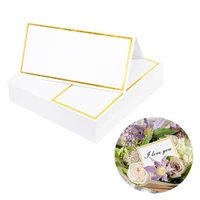 3060 pcs white blank place cards wedding party decoration table name message greeting card invitations event party supplies