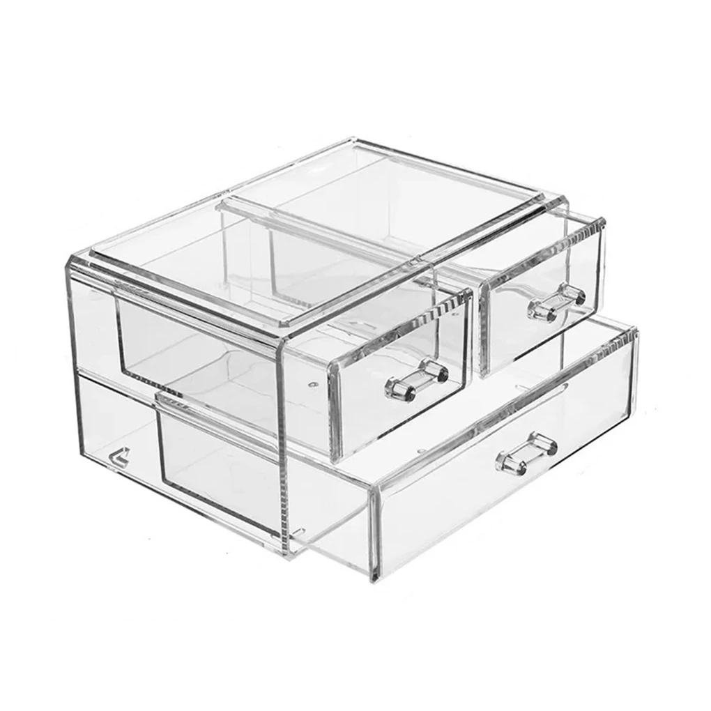 

Ящик для хранения косметики, прозрачный ящик для теней для макияжа, фотоорганайзер
