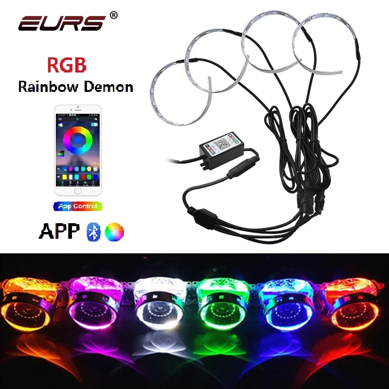 360 управление через приложение автомобильная лампа дневного света демон сглаза