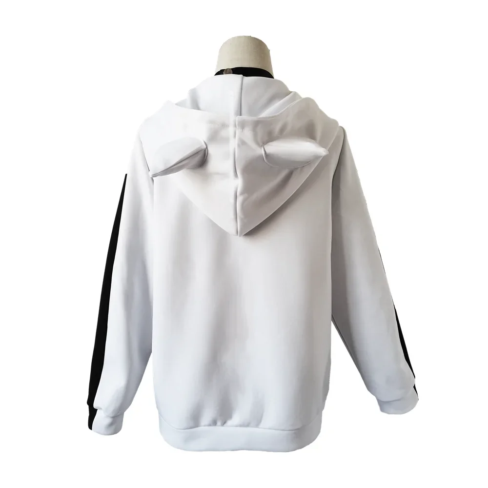 Аниме Манга Косплей Kemono Jihen Kon Костюм Топ Толстовки с капюшоном на молнии и