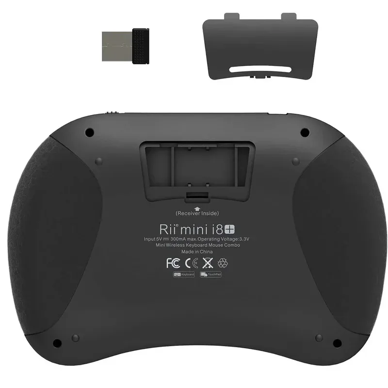 Мини-клавиатура Rii X8 с тачпадом для Android TV Box Smart TVПКIpad Голосовой поиск со светодиодной подсветкой RUUS Беспроводная клавиатура (art.: 3920d279ffdc6) - 3920d279ffdc6