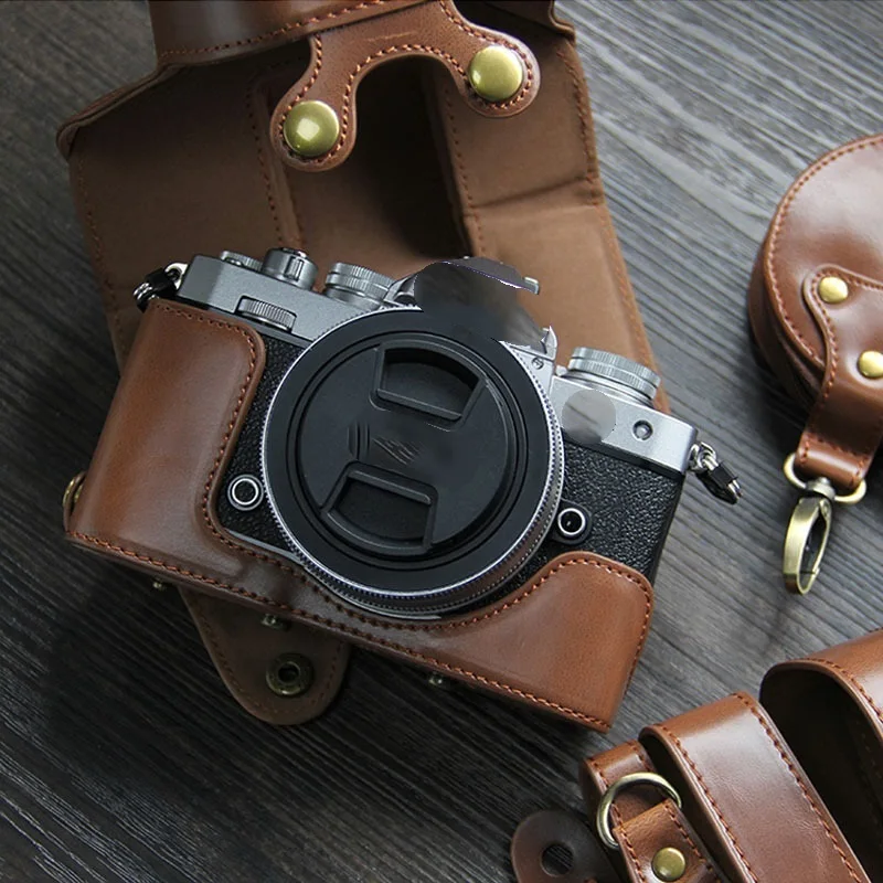 

Luxury Camera bag Open Battery Strap Mini Case