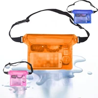 waterproof swimming bag ski drift diving shoulder waist pack bag underwater mobile phone bags case cover for beach boat sports