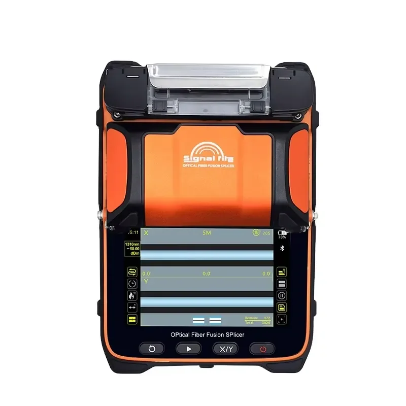Фото Сварочный аппарат для оптоволокна Fusion Splicer Ai-9, 5s FTTx, 7800 мАч, литиевый, Signal Fire Ai-9 №1