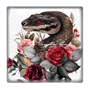 10 шт./партия стеклянные подвески в готическом стиле