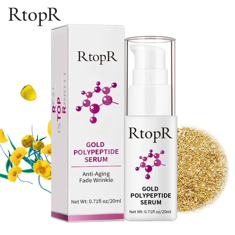 

Gold Polypeptide Essence 20ml Nourishing Brightening Firming Moisturizing Repairing Soothing Softening Improving Facial Care