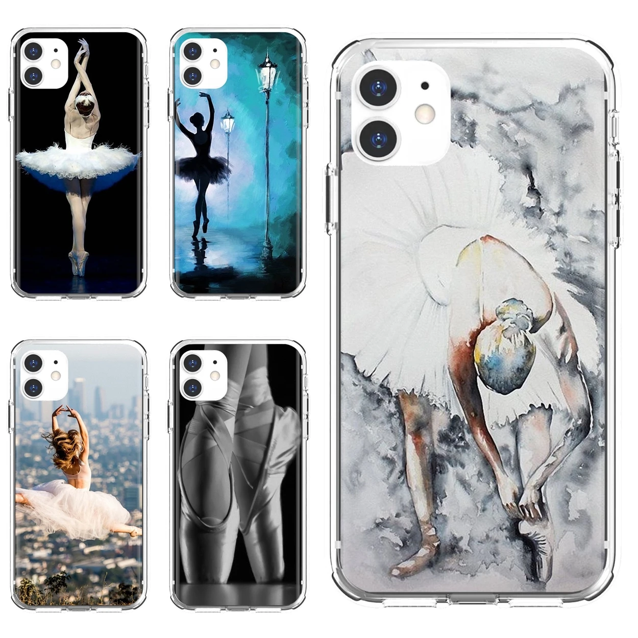 Тапочки балерины для Huawei P50 P30 P40 P20 P8 P9 P10 Lite Pro 2016 2017 P Smart Plus 2019 мягкие чехлы из ТПУ |